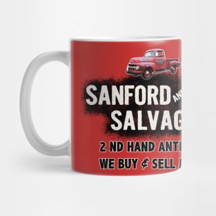 Sanford & Son Salvage Door Panel Sign Mug